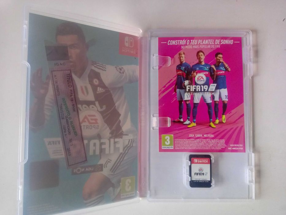 Fifa 19 - Nintendo Switch - Jogo - 24H Envio
