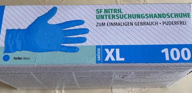Rękawice nitrylowe XL 200szt