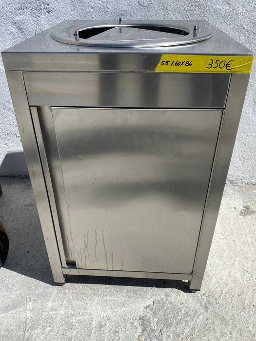 Aquecedor de pratos elétrico em inox