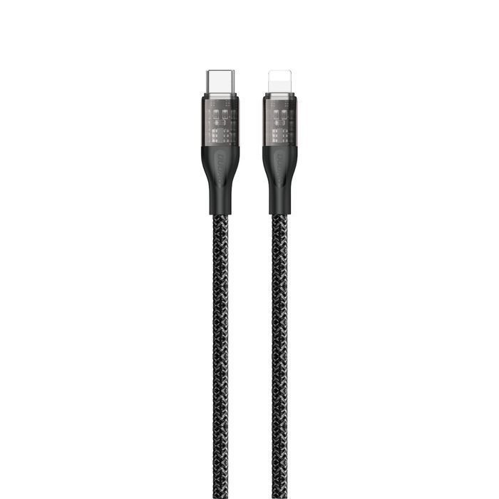 Kabel 30W 1M USB-C - Lightning Dudao L22 - Szary - Efektywne Ładowanie