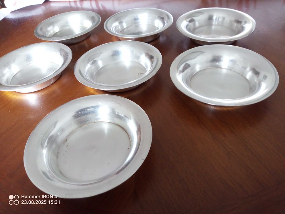 Famak Łódz -Przedwojenne podstawki pod szklanki-komplet 6 szt + gratis