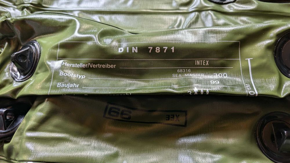 Ponton INTEX SEA MASTER 300 Praktycznie NOWY (3 os.) | Wędki | Komplet