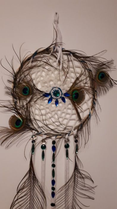 Caçadores de sonhos "O pavão DreamCatcher"