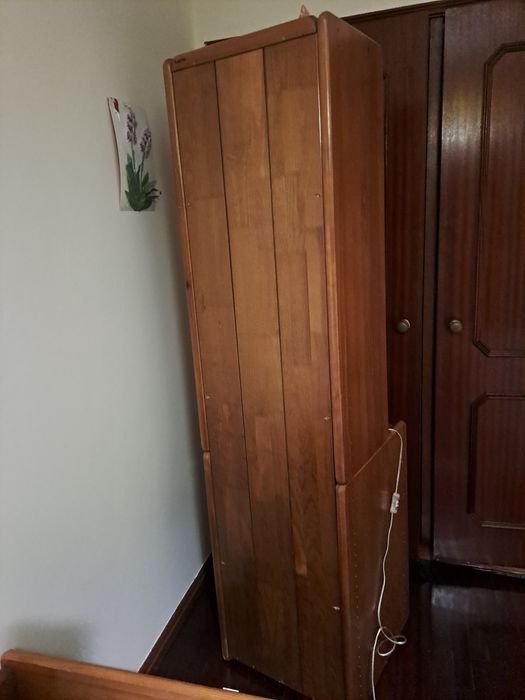 Movel madeira estante com gavetas Cerne