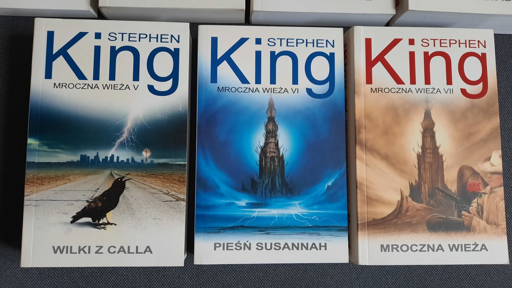 Stephen King Mroczna Wieża Kolekcja Tomy 1-7