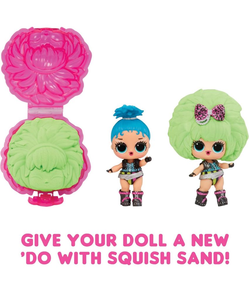 Шар Lol Surprise Squish Sand Magic Hair Tots