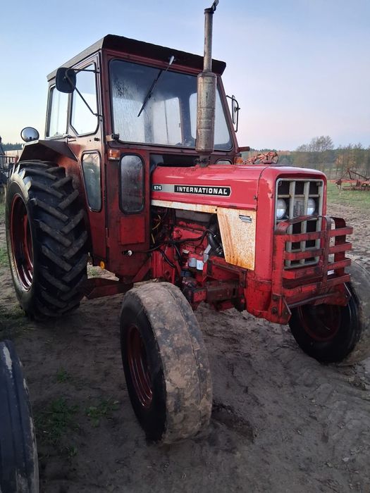 Ciagnik International (Case) 674 moc 65KM wspomaganie
