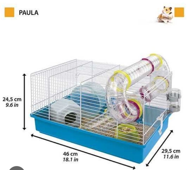 Паула Клітка для хом'яка Ferplast Ферпласт Житомир