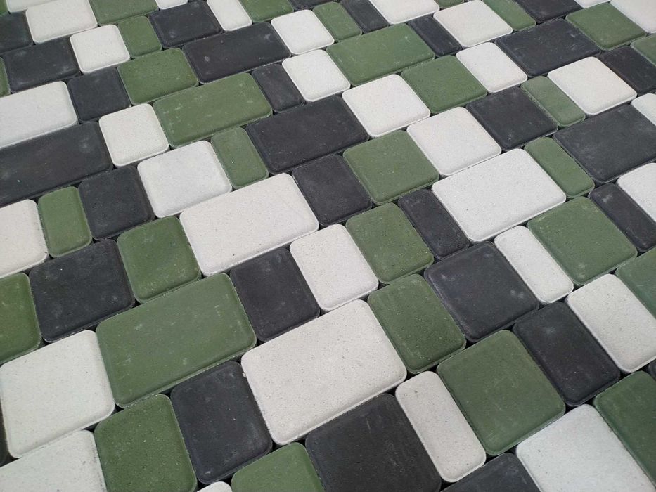 ЗНИЖКА Тротуарна плитка Старе місто. Брусчатка Старый город + Укладка