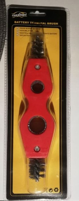 Szczotka do czyszczenia klem akumulatora i rurek miedzianych