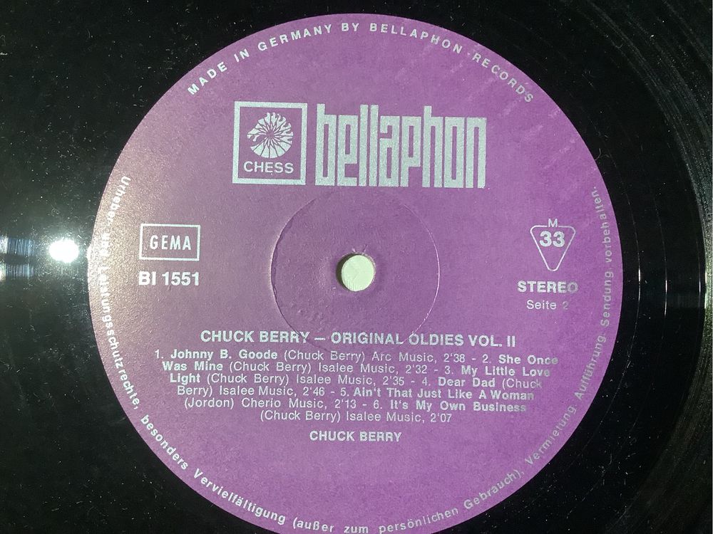 Chuck Berry vinil