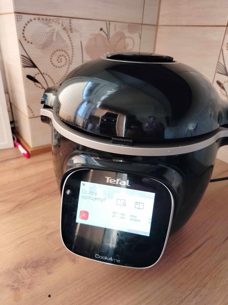 Multicooker Tefal Cook4Me(wifi) + pokrywa do zapiekania Extra Crispy