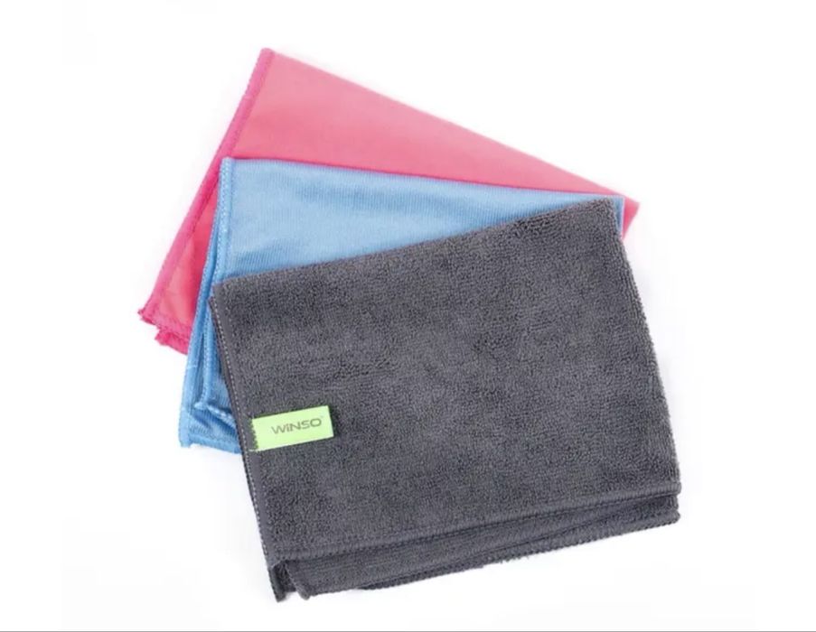 Набір ганчірок з мікрофібри Winso (3шт)