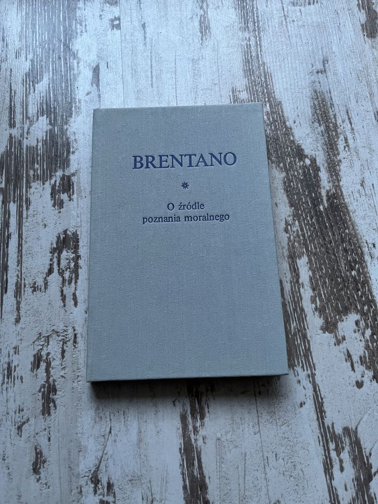 Brentano - O źródle poznania moralnego
