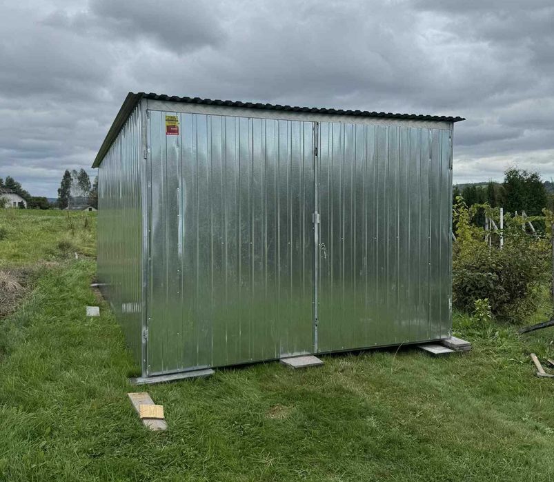 Garaż blaszany 3x5 GRATIS Transport + Montaż