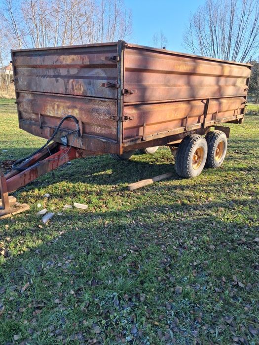 Przyczepa tadem Tim 7.5t, wysoki wysyp