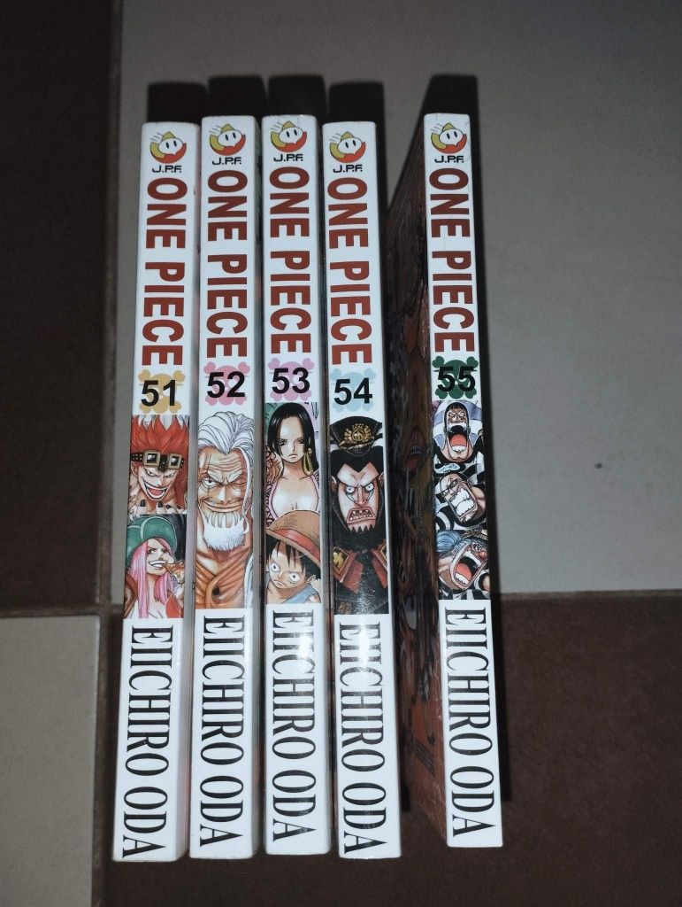 One Piece mangi książki