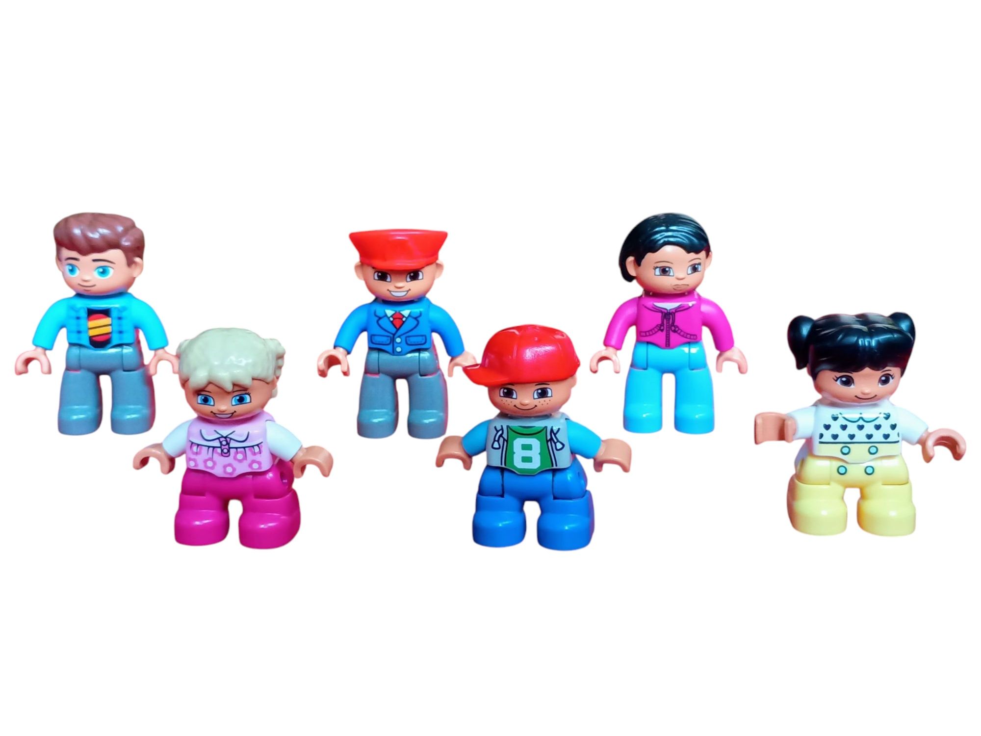 LEGO DUPLO oryginalne figurki 6 sztuk losowe