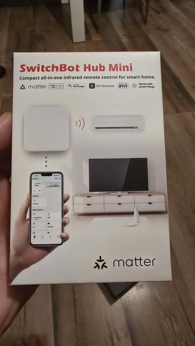 SwitchBot Hub Mini Matter centralka bluetooth wifi