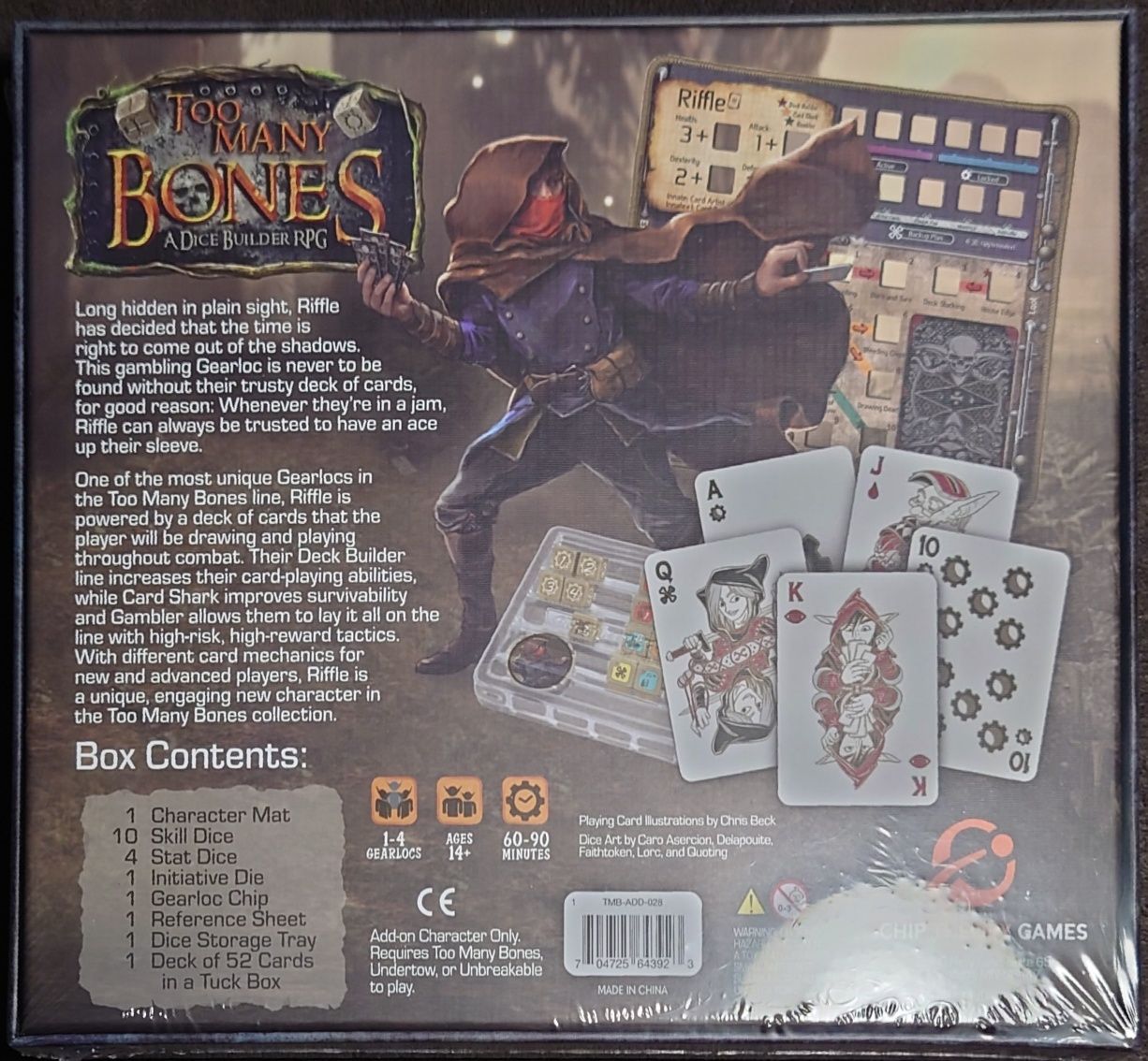 Too many bones - dodatek Riffle unikat folia