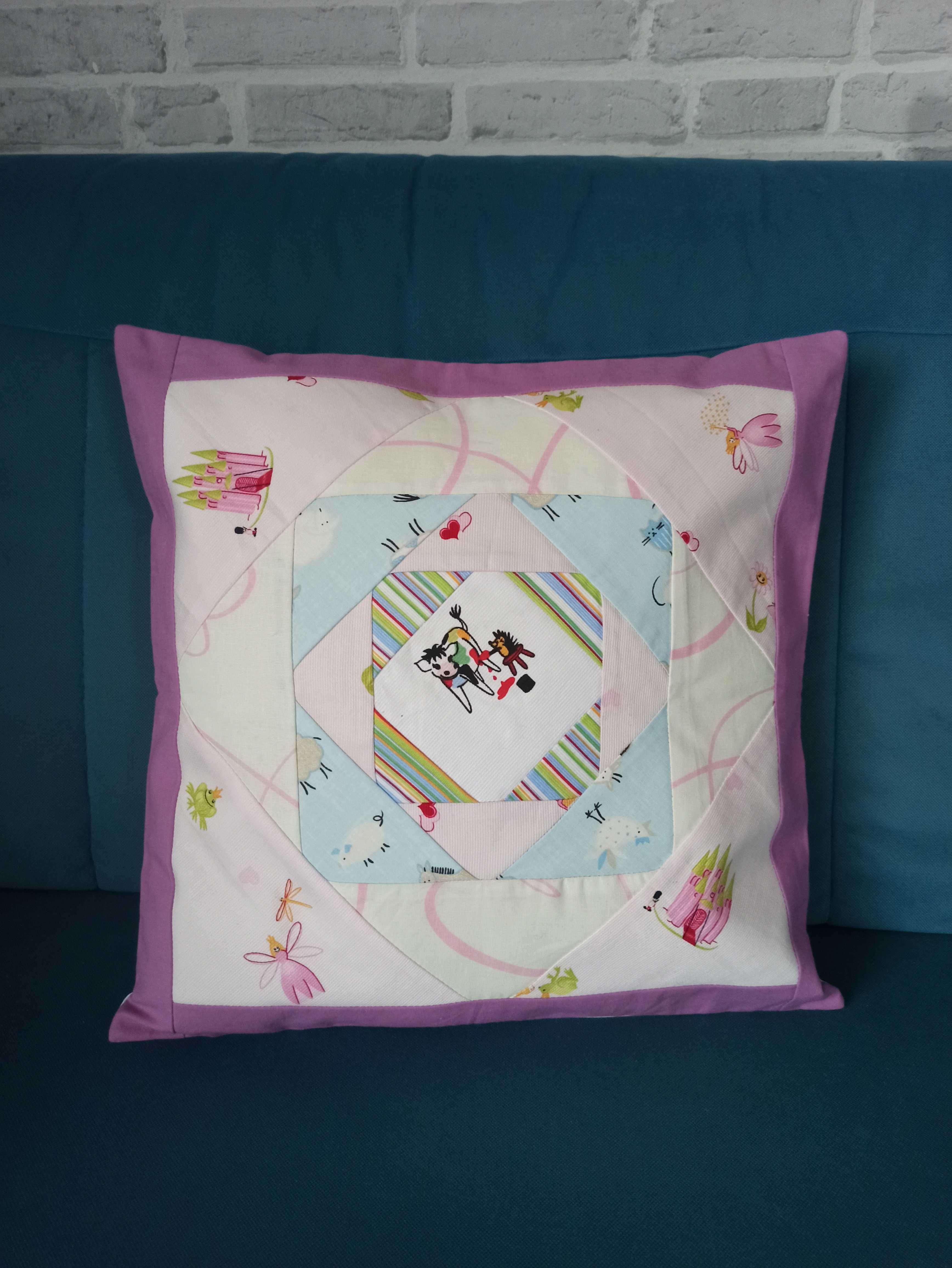 Poszewki na poduszkę jaśka patchwork dziecko