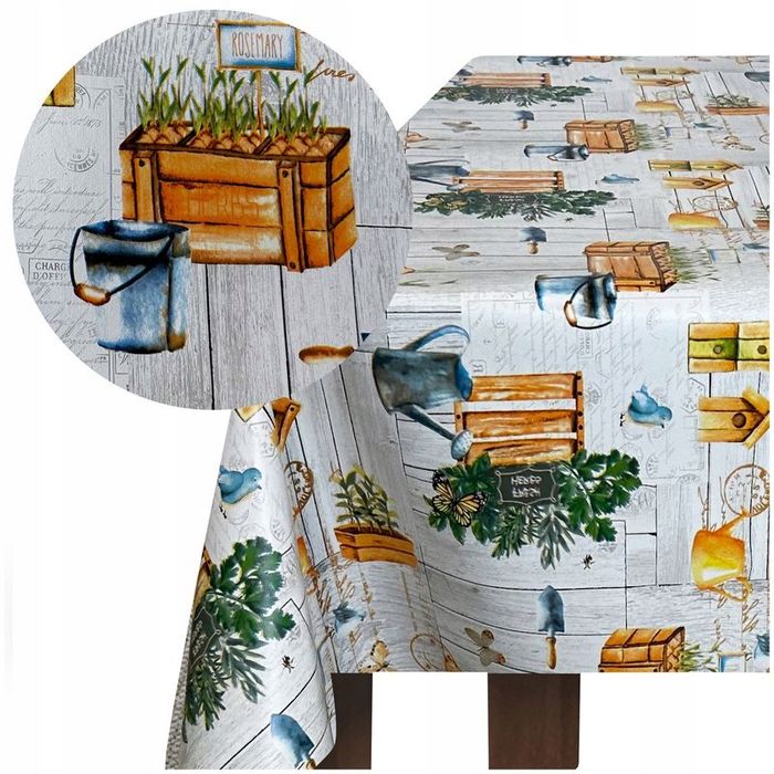 Cerata Na Stół Gruba Obrus Ceratowy Kuchenny 140x120 Gosia 07