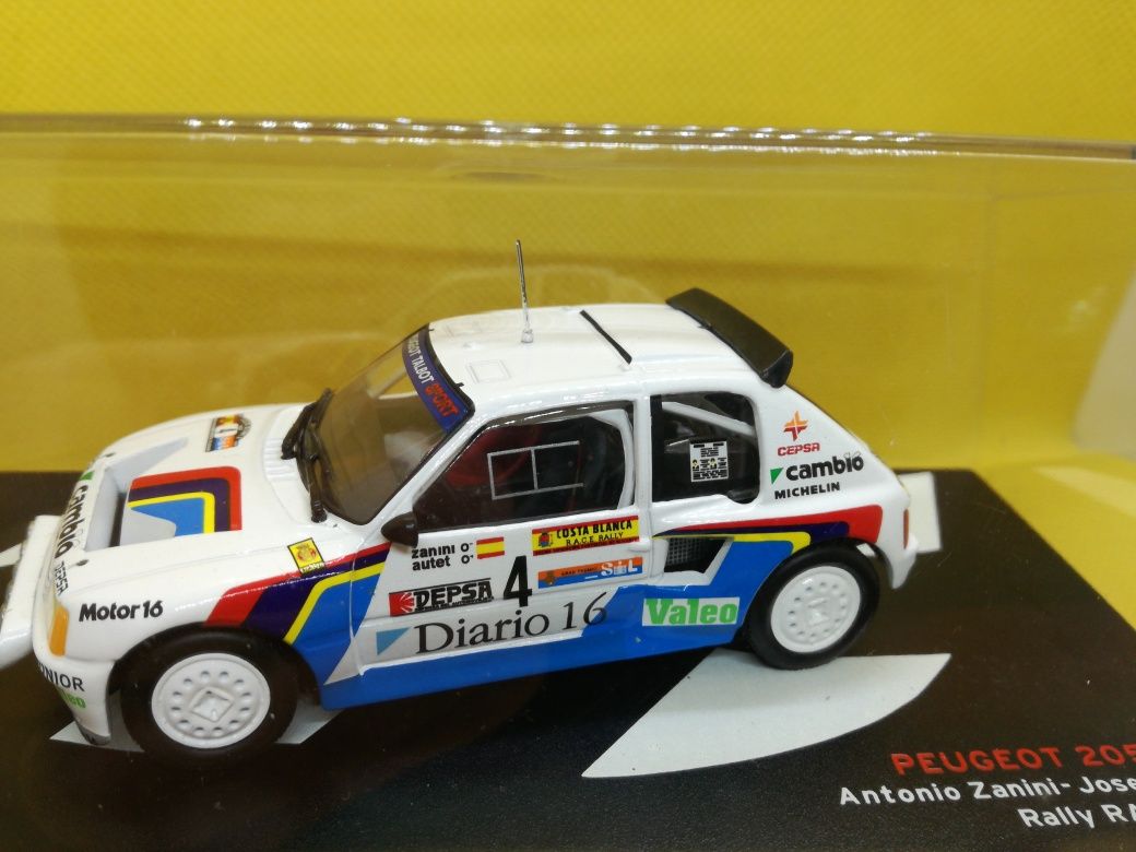 N.83 Miniaturas 1/43 Peugeot 205 de Rally Novas