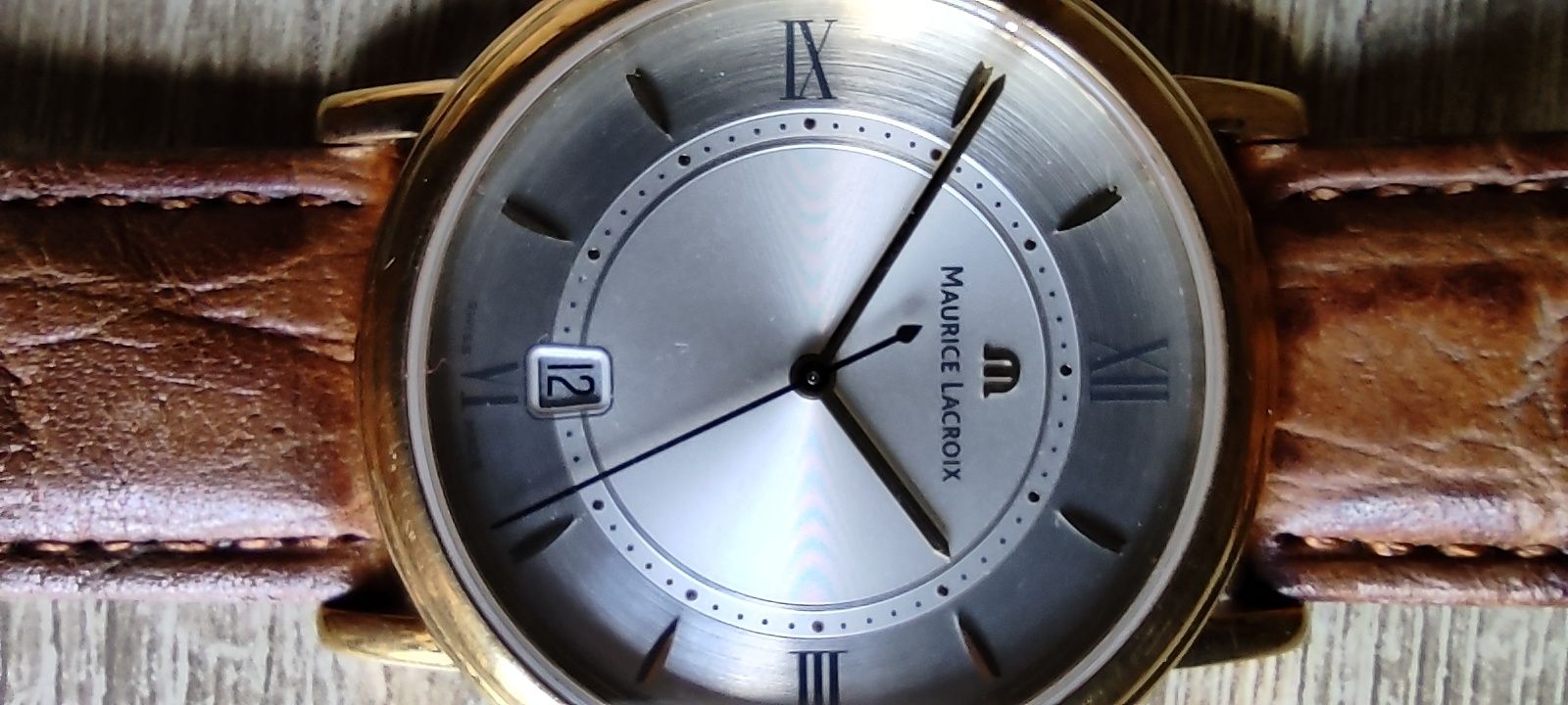 Часы Maurice Lacroix Швейцария кварц.