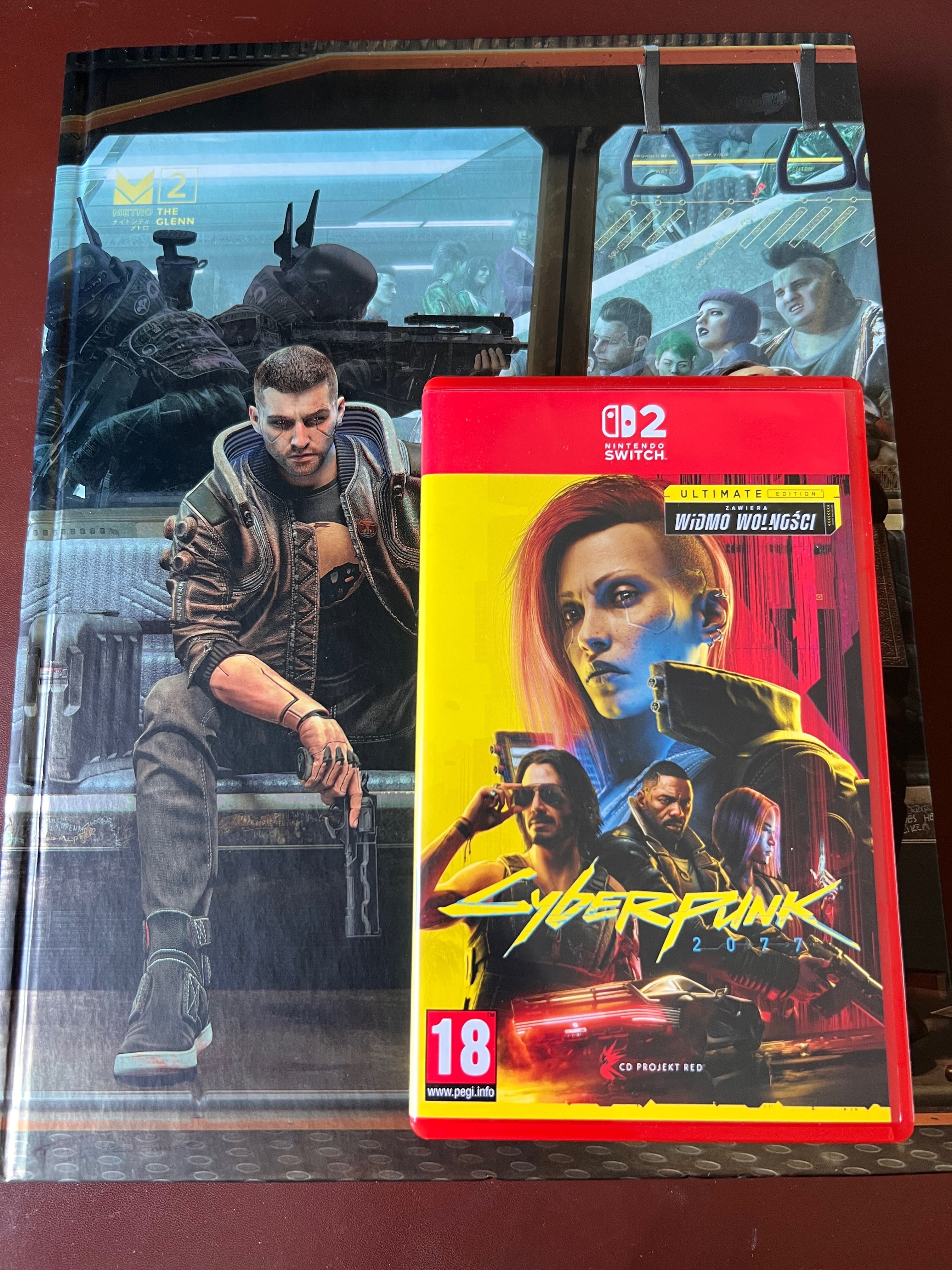 Gra Cyberpunk Switch 2 + książka