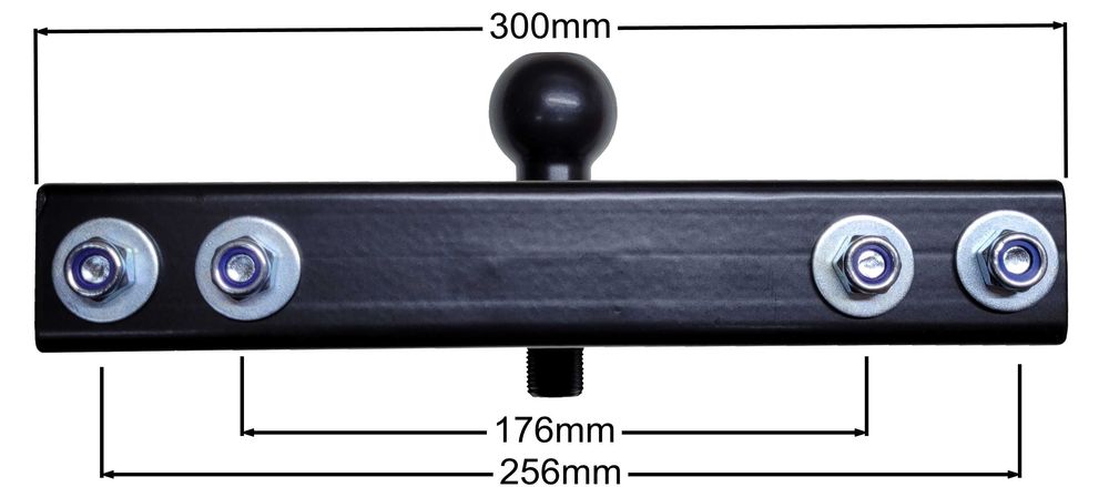 zaczep do kosiarki traktorka przyczepki hak kulowy areatora walca bron