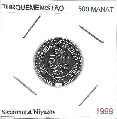 Turquemenistão - - - - - Moedas