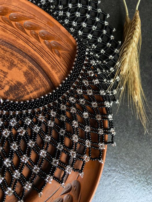 Подарунок, прикраси, кольє, силянка, бісерна прикраса