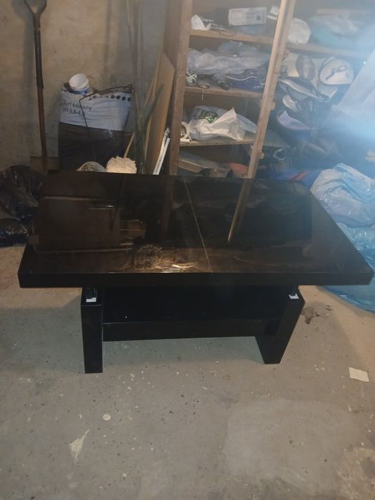 Ława czarna rozkładana