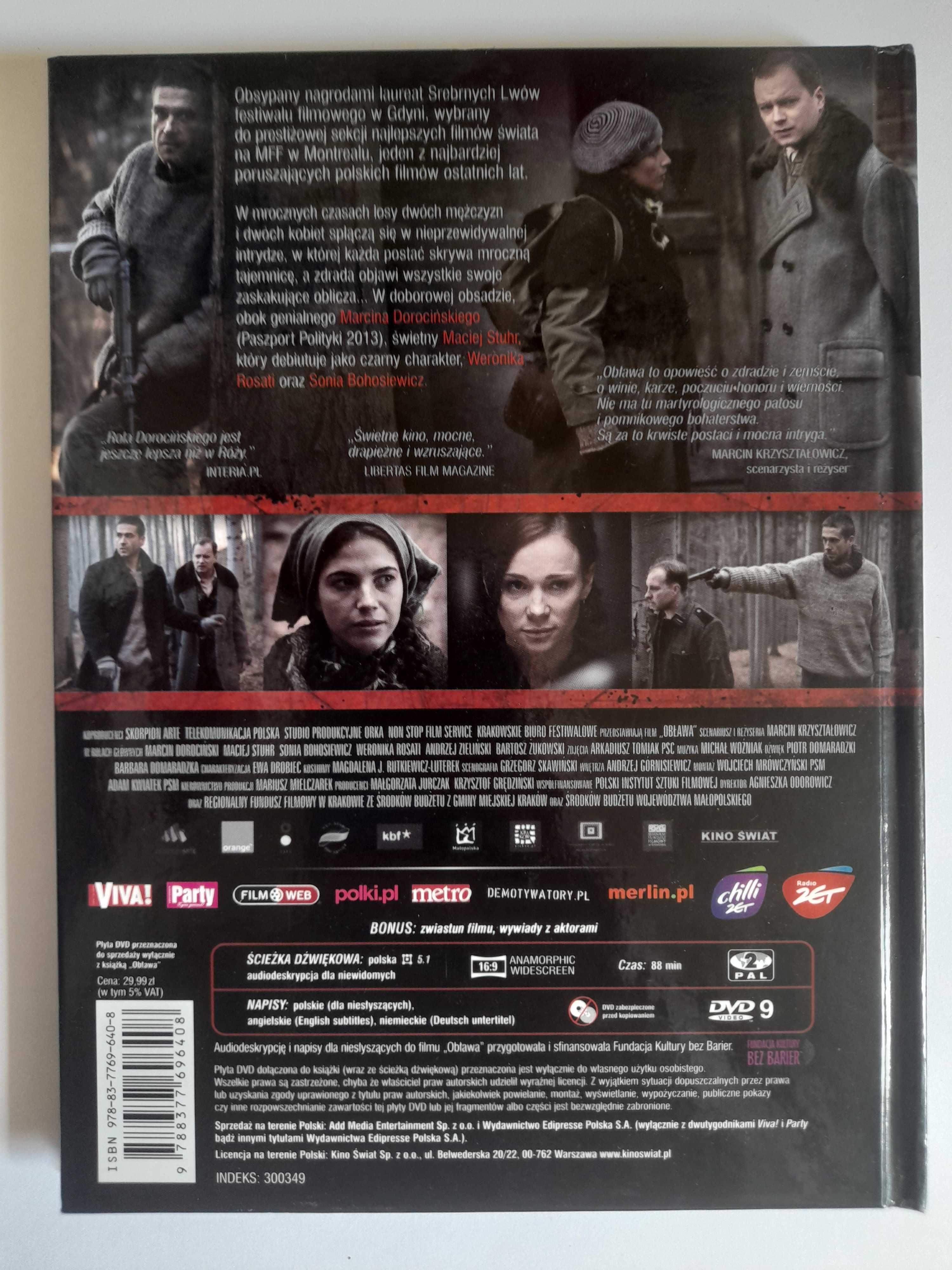 Film Obława (2012) (booklet) płyta DVD