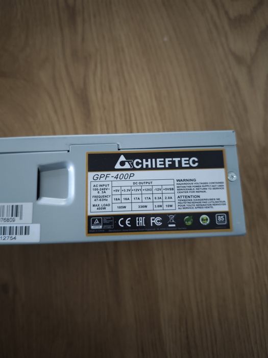 Блок живлення ПК Chieftec gpf 400p