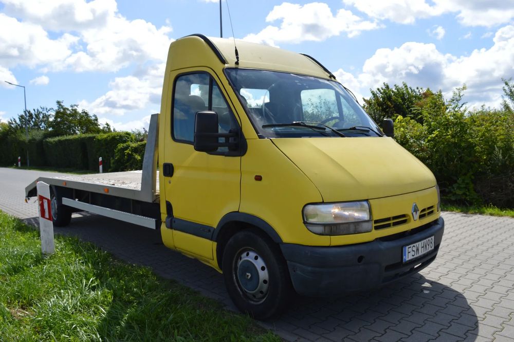 Renault master  Autolaweta/Klima/Wyciagarka/Poduszki/Zarejestrowana