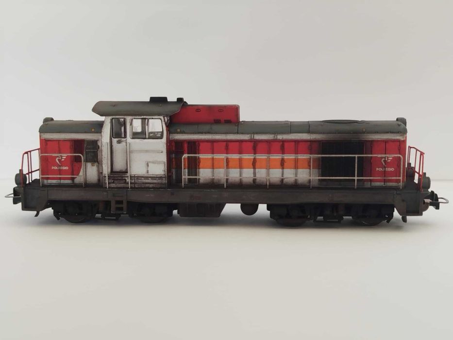 Lokomotywa SM-42 nr 583 PIKO H0 z dekoderem jazdy DCC po patynowaniu