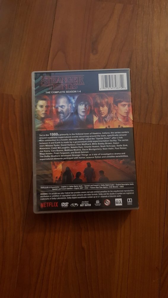 Serie STRANGER  Things DVD