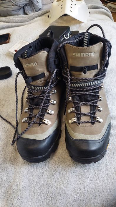 Велотуфли Shimano SH-XM9 коричнево-черные