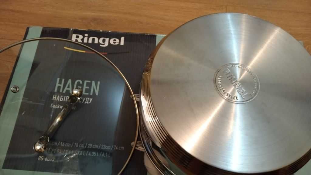 Кастрюля нерж 4л 22см Ringel hagen