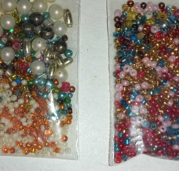 Шифон бисер винтаж, кружево нитки шёлк, бисер, вышивка, ссср