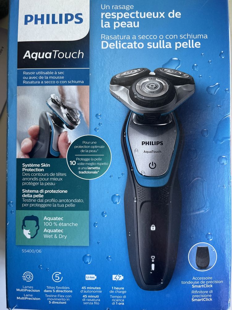 Maquina de Barbear Philips Aquatouch S5400