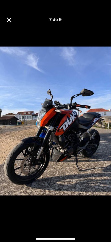 ktm duke 125 mota de dia a dia