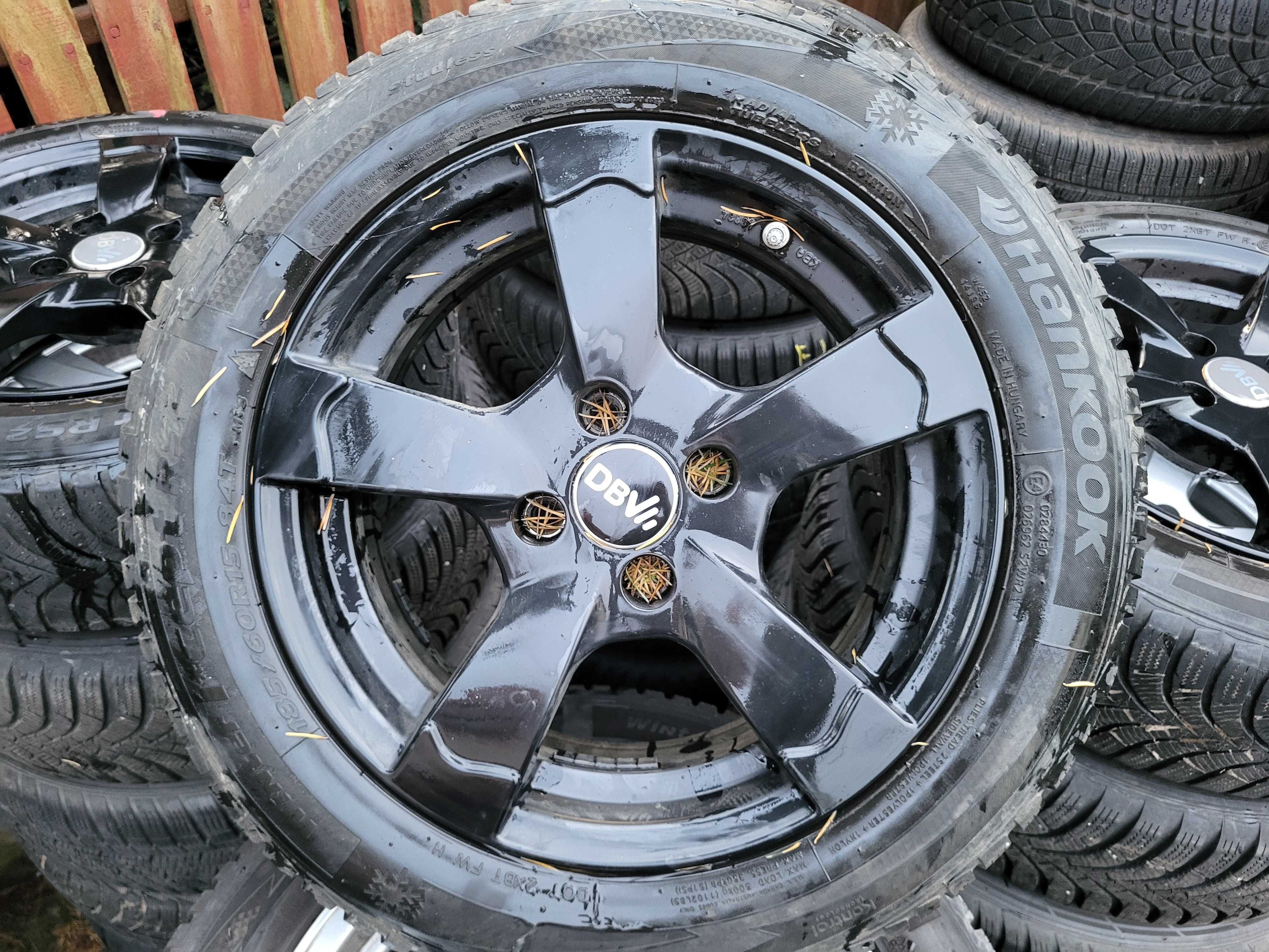 Koła 15" 4x100 Opel Corsa Renault VW Nissan Skoda Dacia Hyundai Fiat
