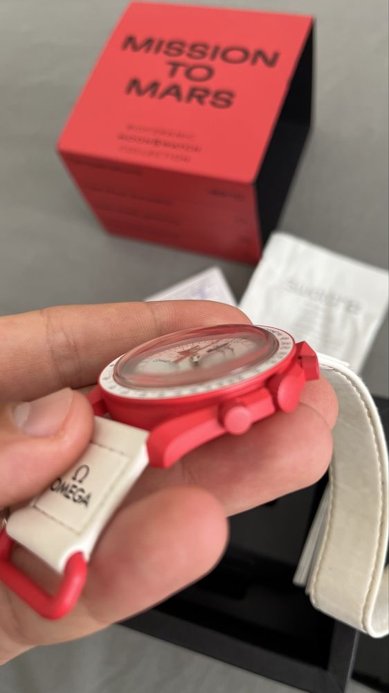 Relogio Swatch Moonswatch Mars