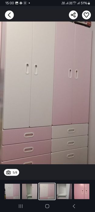 Meble dla dzieci ikea stuva