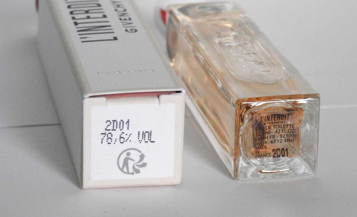Givenchy L'Interdit EDT - miniatura 12,5 ml