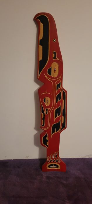 Płaskorzeźba z Kanady, Indianie z plemienia Dene