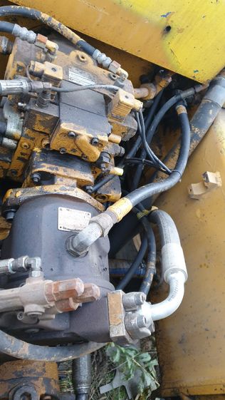 koparka mecalac 11 cx i pompa hydrauliczna hydromatik jazdy robocza