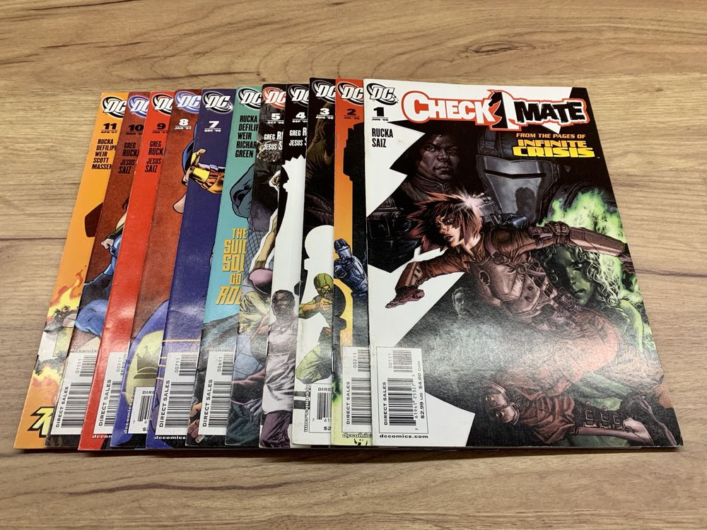 CheckMate DC komiks eng ang seria igla